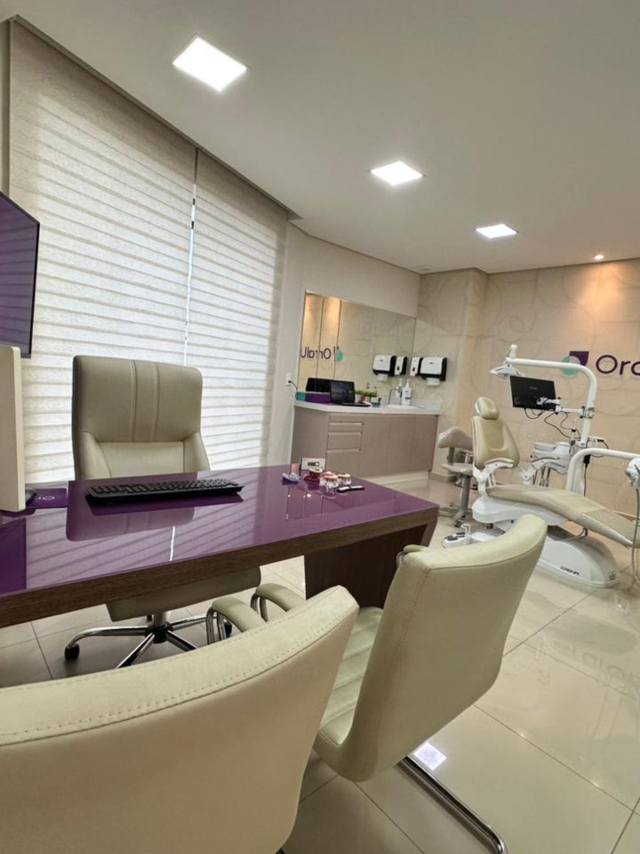 Sala de consulta e avaliação da Oral Unic Naviraí