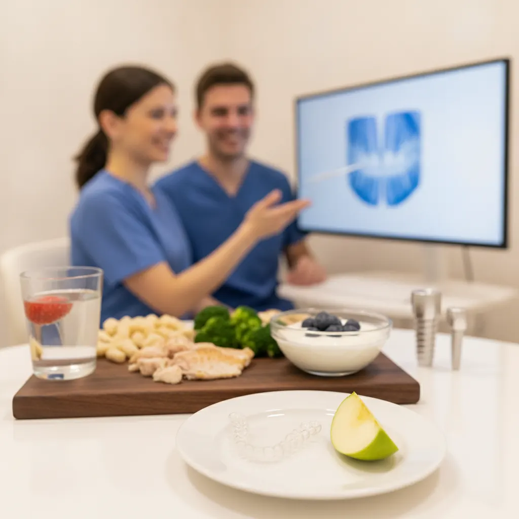 Alinhadores Invisíveis e Alimentação: O Que Pode Comer