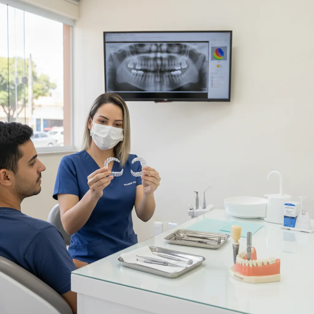 Alinhadores Invisíveis Invisalign em Naviraí: Como Funciona