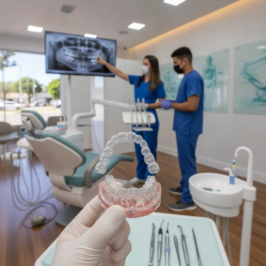 Alinhadores Invisíveis para Apinhamento Dentário em Naviraí