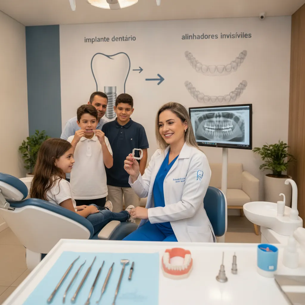 Alinhadores Invisíveis para Crianças e Adolescentes em Naviraí