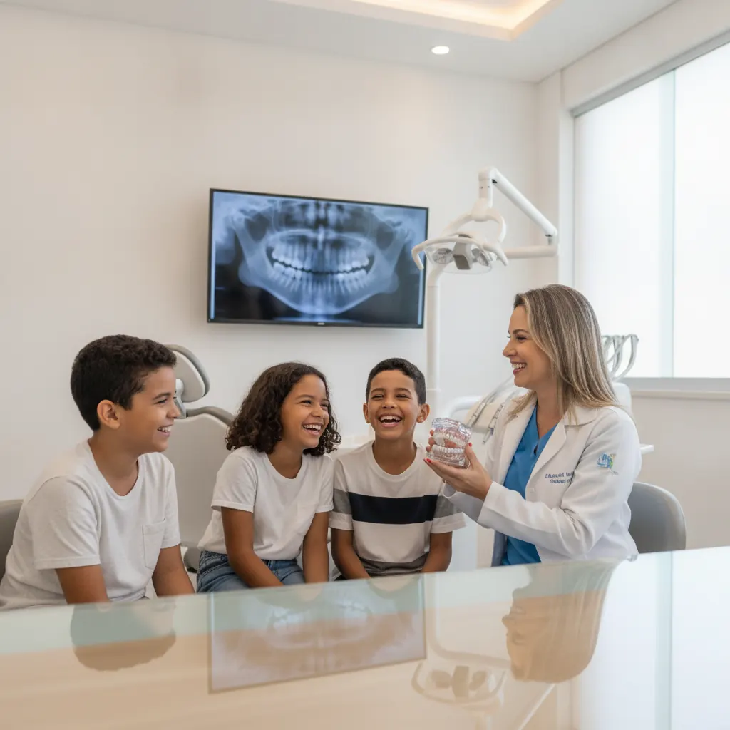 Alinhadores Invisíveis para Crianças e Adolescentes em Naviraí