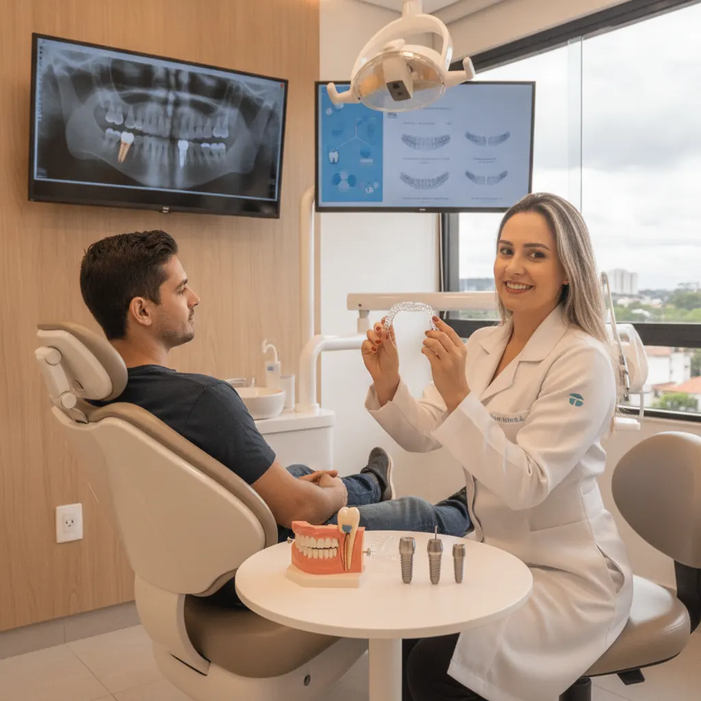 Alinhadores Invisíveis para Dente Tratado de Canal em Naviraí