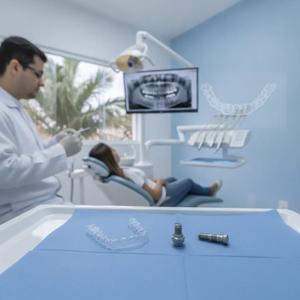 Alinhadores Invisíveis para Quem Tem Implante em Naviraí